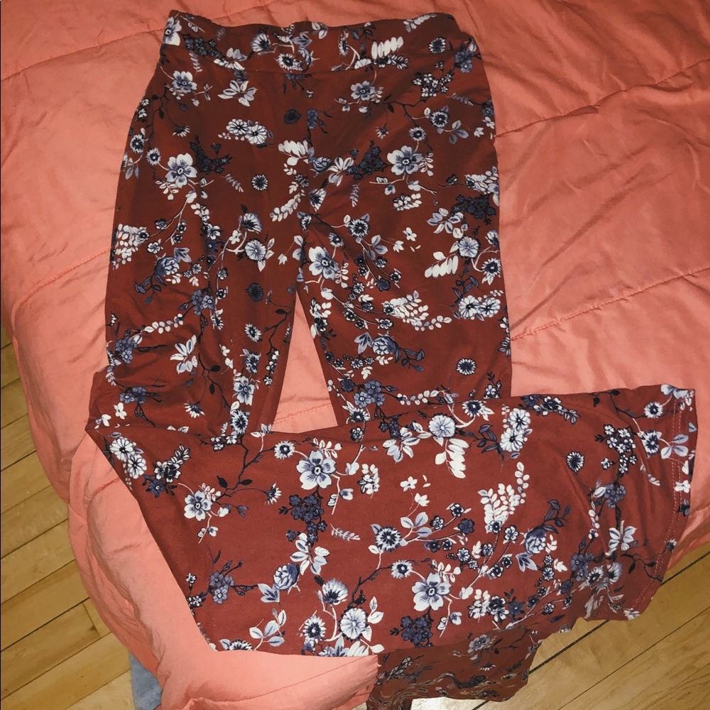 ShoSho floral, flare pants